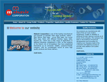 Tablet Screenshot of mahavirfilterbag.com